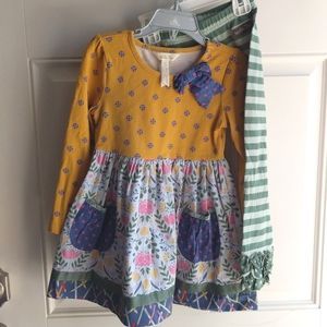 Matilda Jane Yellow Green Set